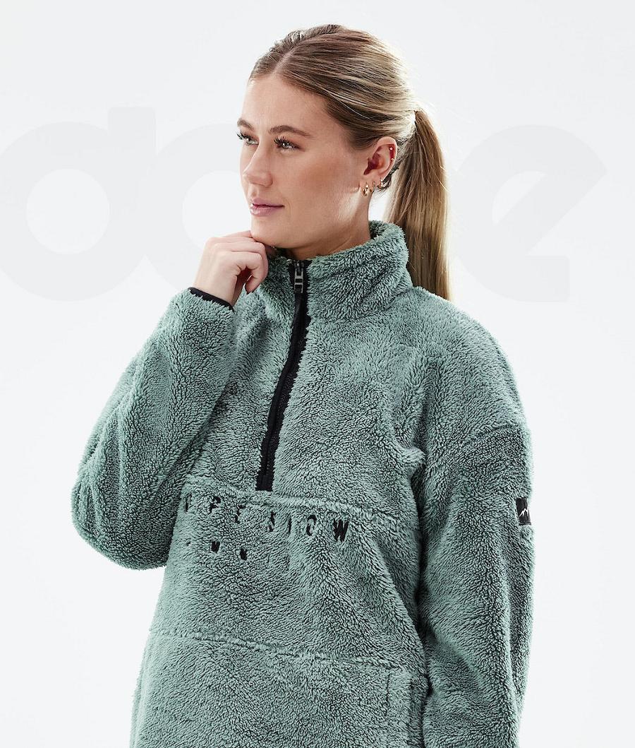 Fleece Dope Pile W 2021 Mujer Verde | ESEX3885