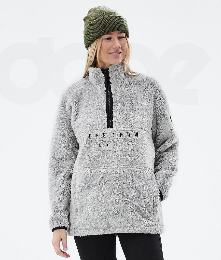 Fleece Dope Pile W Mujer Plateadas | ESIS3880