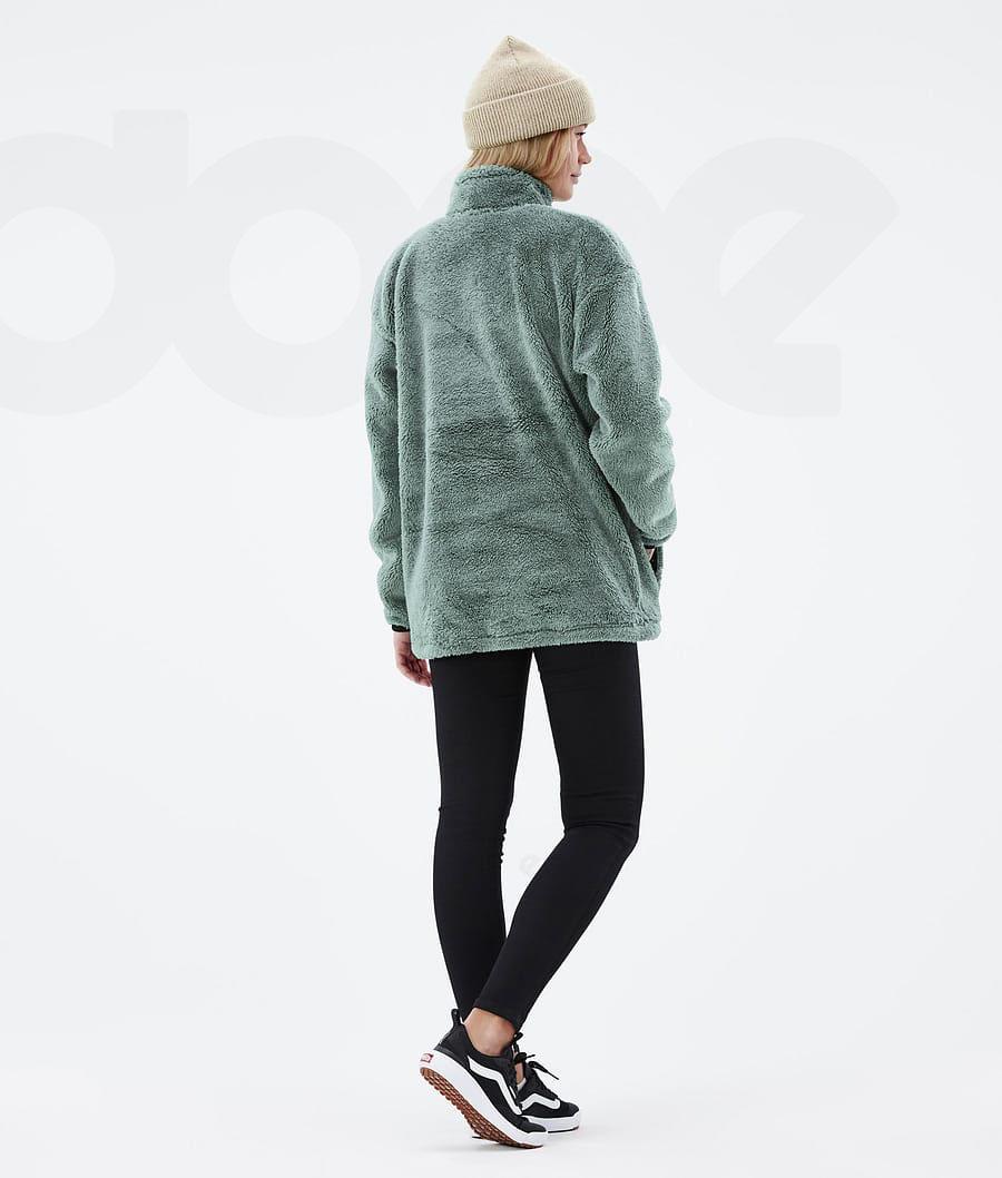 Fleece Dope Pile W Mujer Verde | ESUT3881