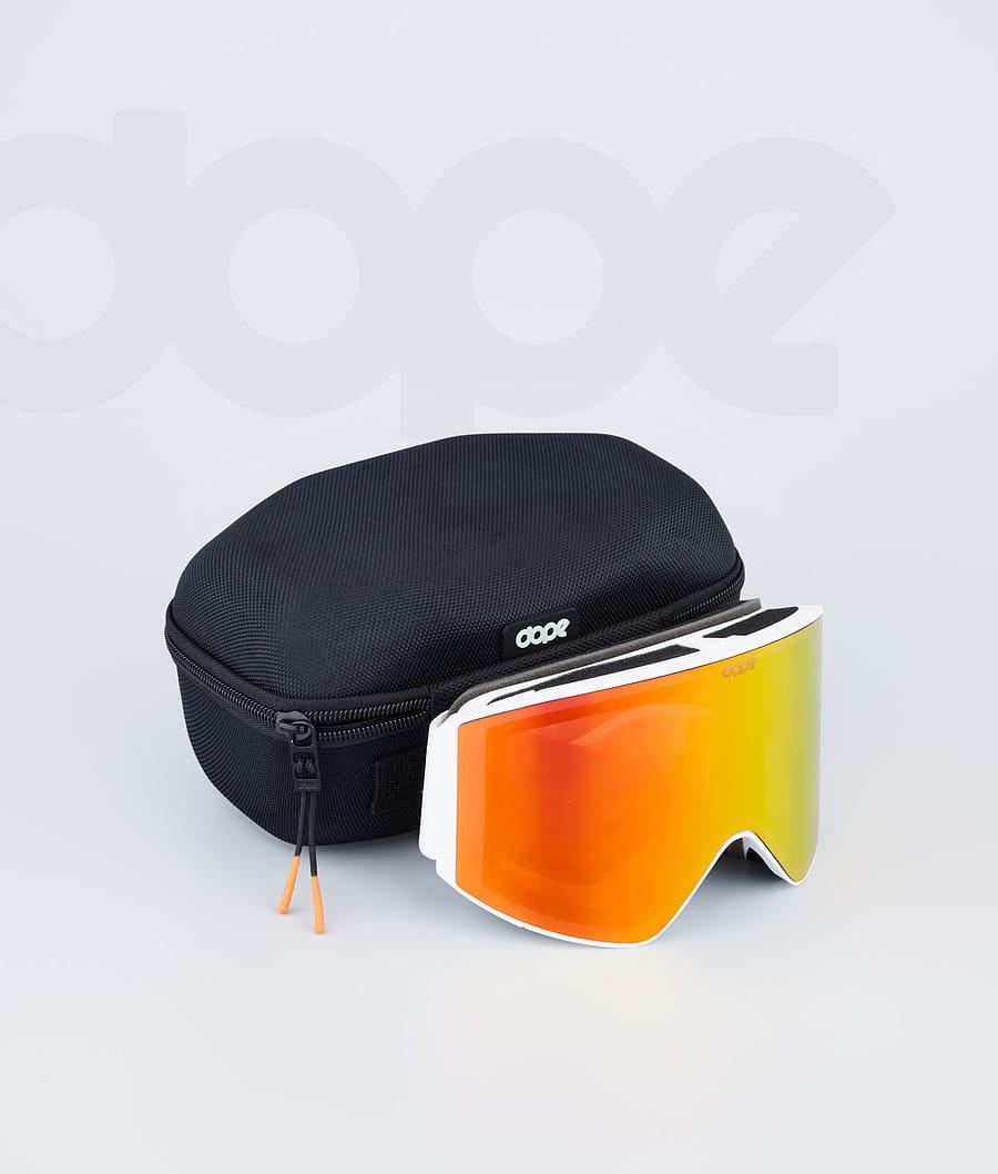 Gafas De Protección Dope Sight Hombre Blancas Blancas Rojas | ESXF3114