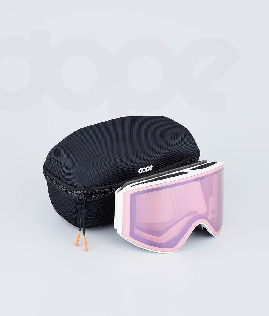 Gafas De Protección Dope Sight Hombre Blancas Blancas Rosas | ESZG3115