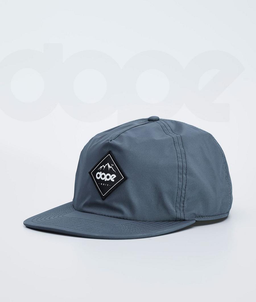 Gorras Dope Drain Hombre Azules | ESLH3161