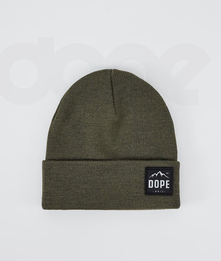 Gorros Dope Paradise Hombre Verde Oliva Verde | ESCE3184