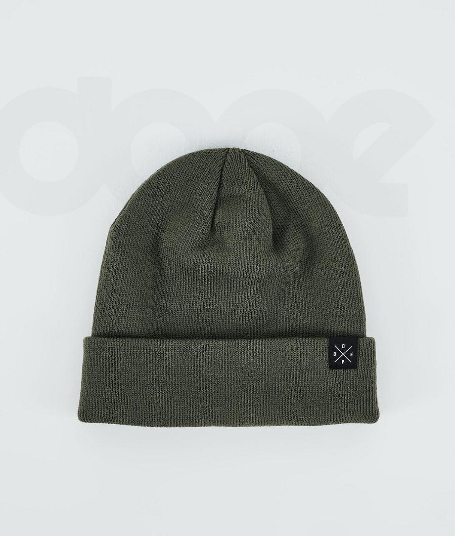 Gorros Dope Solitude 2021 Hombre Verde Oliva Verde | ESIS3217