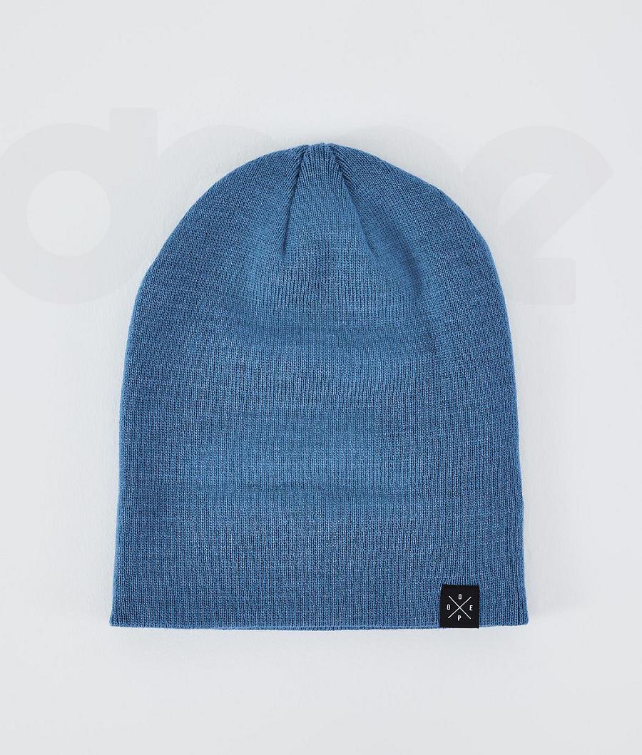 Gorros Dope Solitude Hombre Azules Gris | ESAP3214