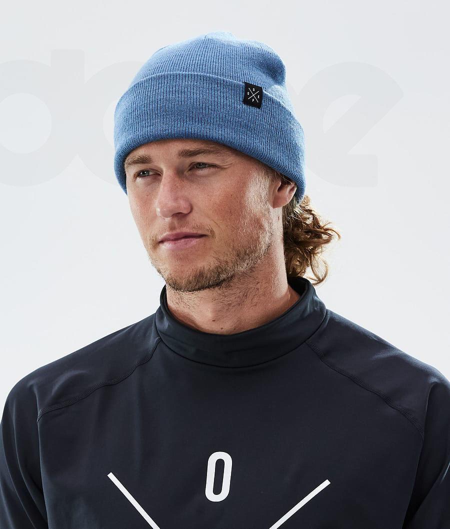 Gorros Dope Solitude Hombre Azules Gris | ESAP3214