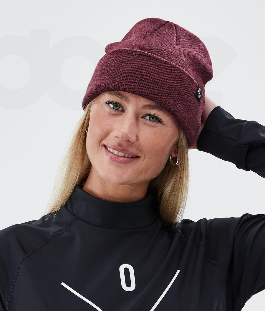 Gorros Dope Solitude Mujer Burdeos | ESFM4048