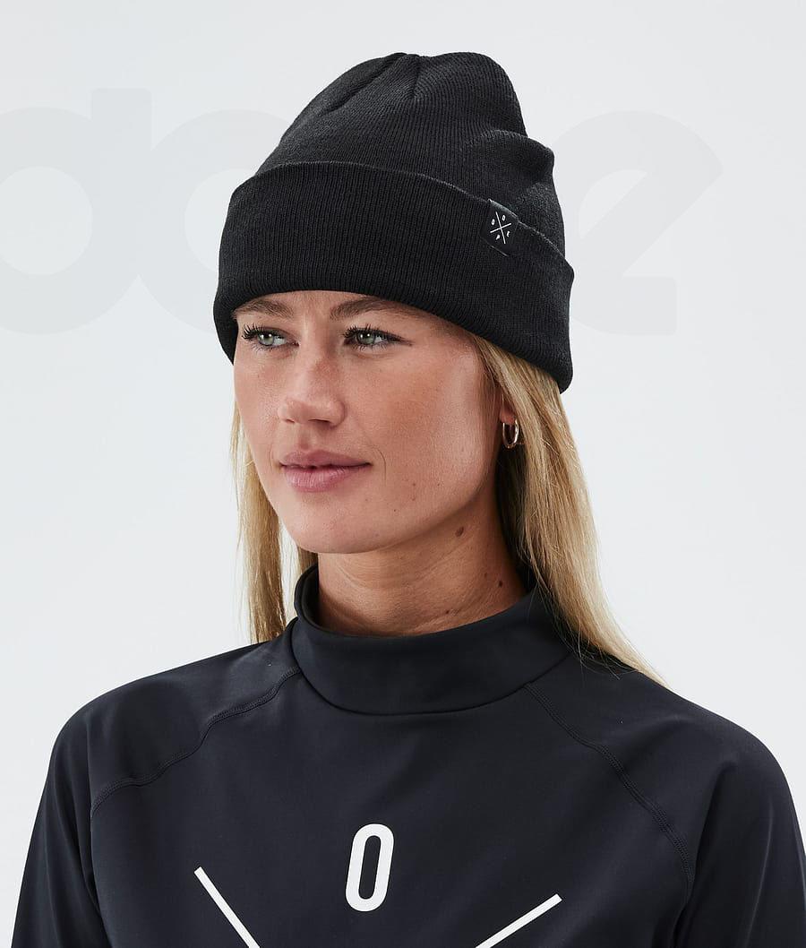 Gorros Dope Solitude Mujer Negras | ESWY4042