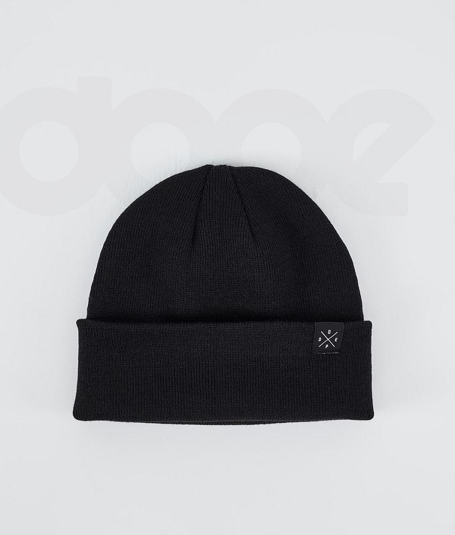 Gorros Dope Solitude Mujer Negras | ESWY4042