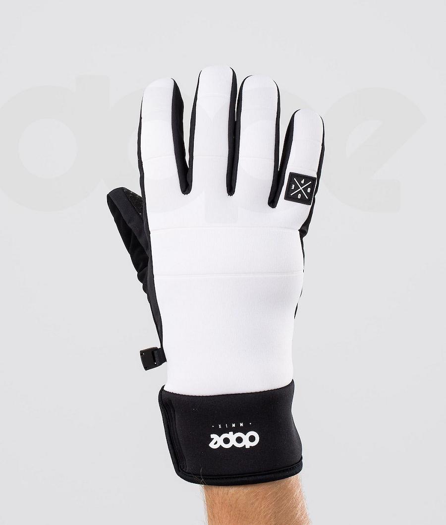 Guantes Dope Signet Mujer Blancas | ESDN3952