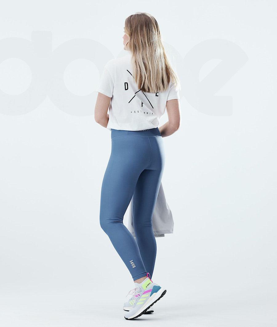 Leggins Dope Lofty Mujer Azules Gris | ESGL3787