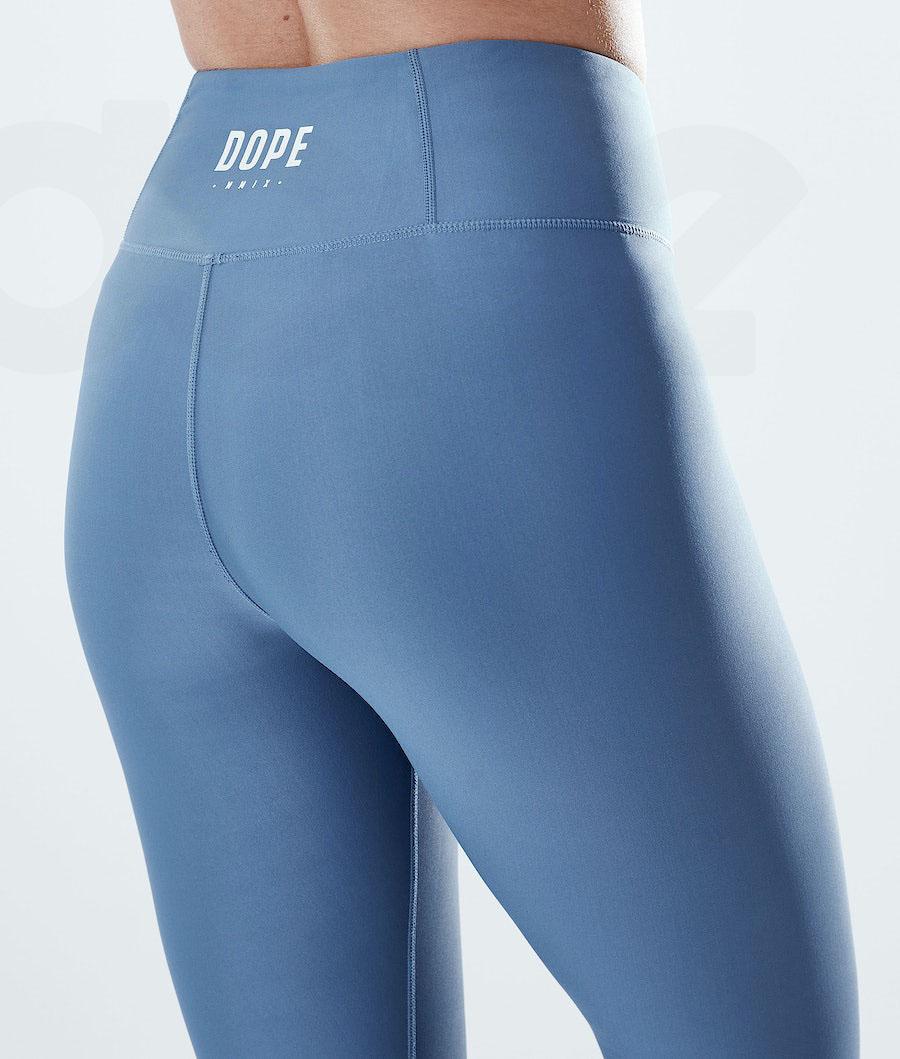 Leggins Dope Lofty Mujer Azules Gris | ESGL3787