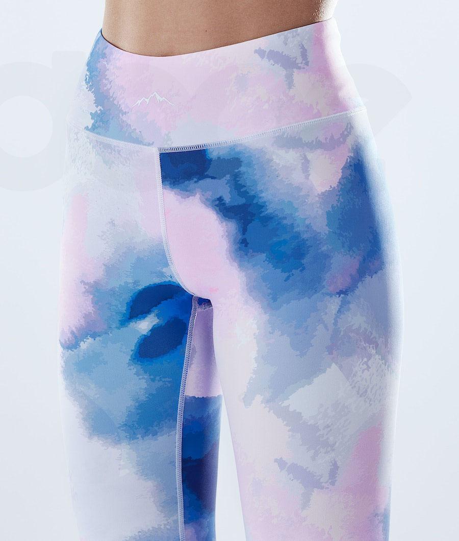 Leggins Dope Lofty Mujer Azules Multicolor | ESPQ3792