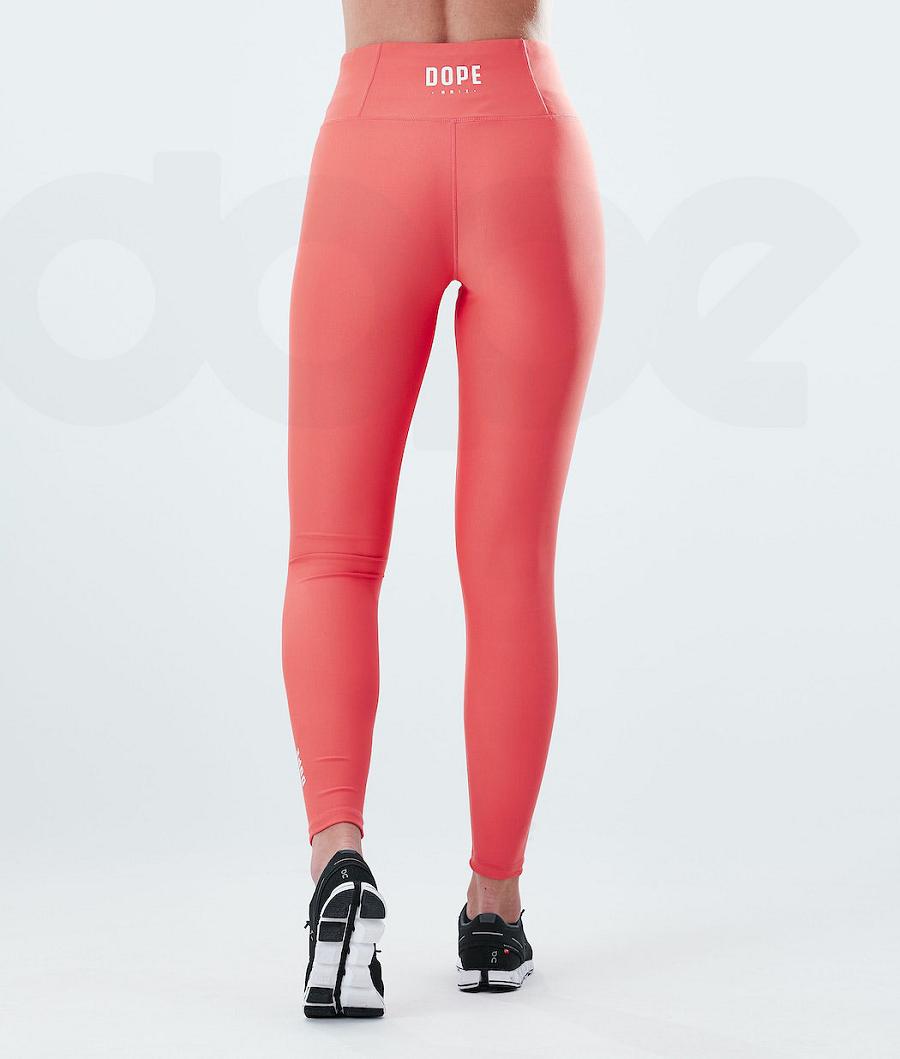 Leggins Dope Lofty Mujer Rojas | ESSO3790