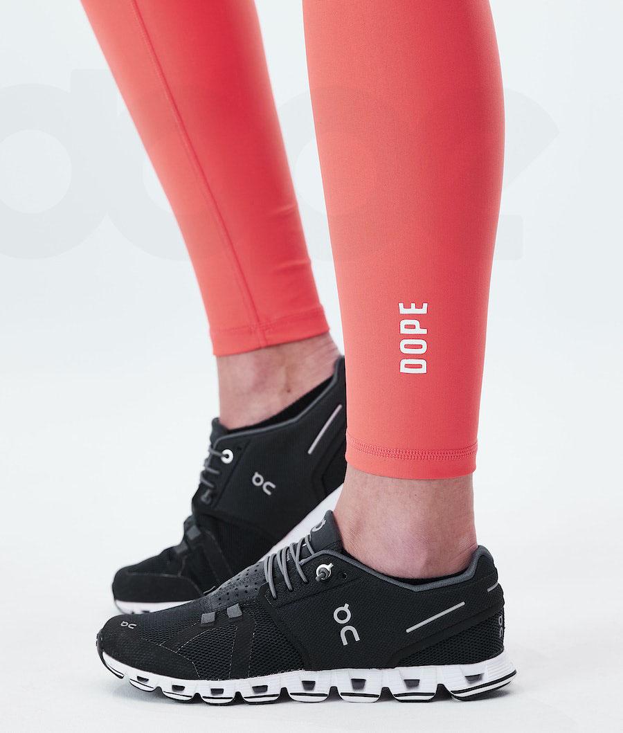 Leggins Dope Lofty Mujer Rojas | ESSO3790