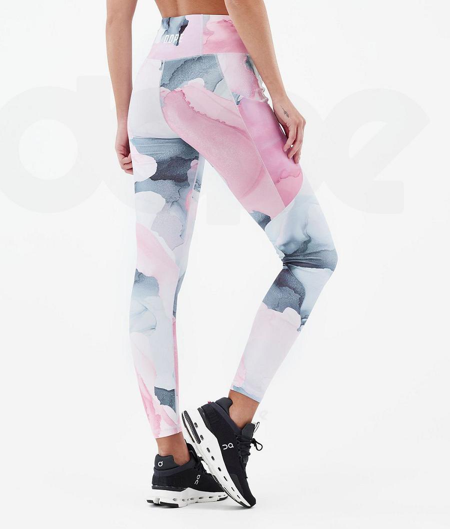 Leggins Dope Lofty Tech Blot Mujer Multicolor | ESYU3803