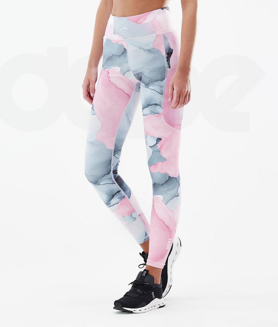 Leggins Dope Lofty Tech Blot Mujer Multicolor | ESYU3803