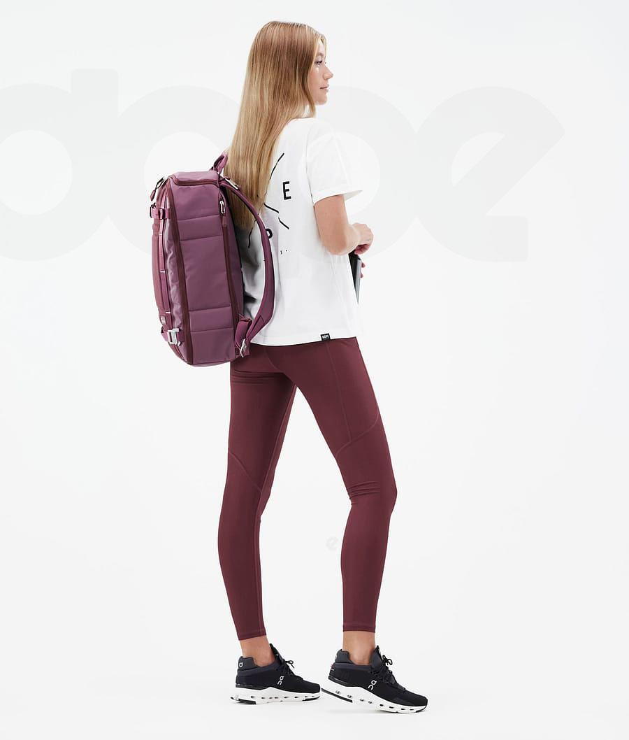 Leggins Dope Lofty Tech Burgundy Mujer Burdeos | ESEX3806