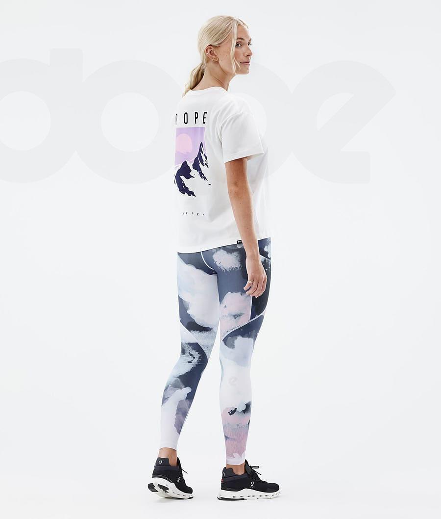 Leggins Dope Lofty Tech Mujer Azules Multicolor | ESOR3800