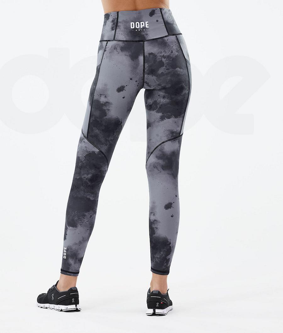 Leggins Dope Lofty Tech Mujer Negras | ESPQ3799