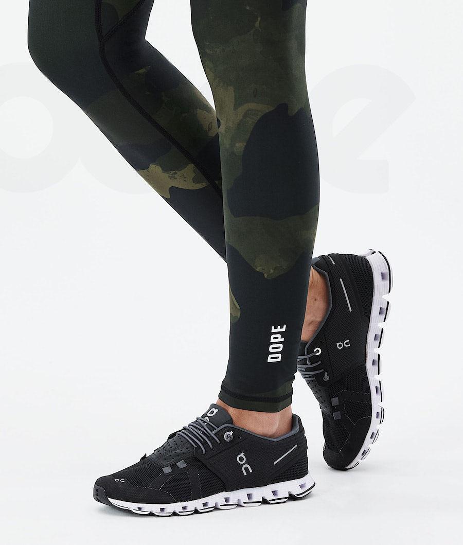 Leggins Dope Lofty Tech Mujer Verde Camuflaje | ESUT3802