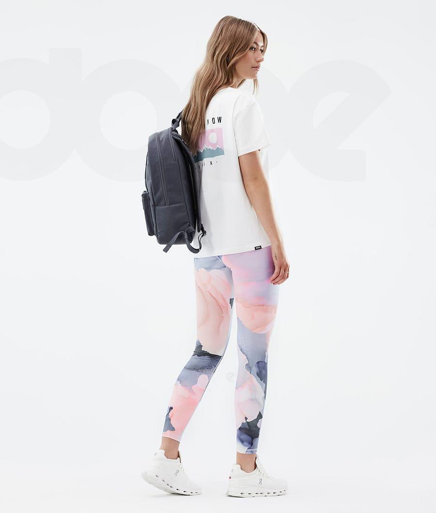 Leggins Dope Razor Blot Mujer Rosas Multicolor | ESHK3820