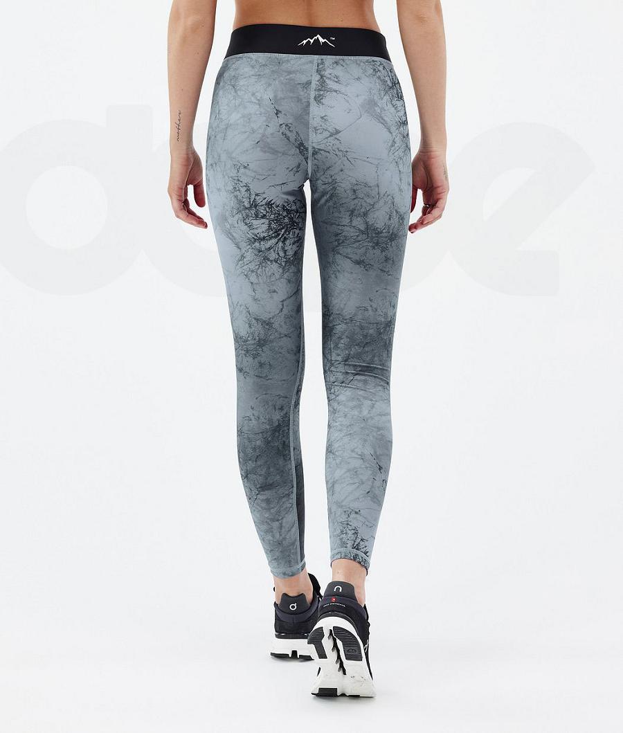 Leggins Dope Razor Dirt Mujer Gris Multicolor | ESGL3821