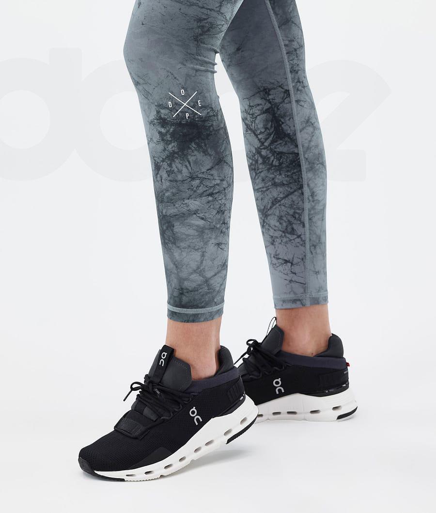 Leggins Dope Razor Dirt Mujer Gris Multicolor | ESGL3821