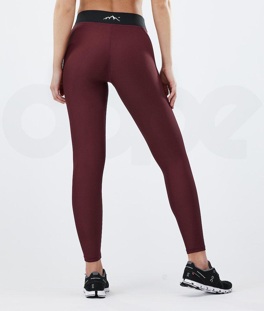 Leggins Dope Razor Mujer Burdeos | ESXF3814