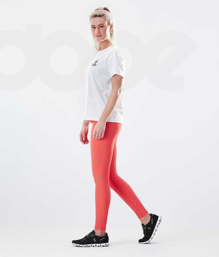 Leggins Dope Razor Mujer Naranjas | ESZG3815