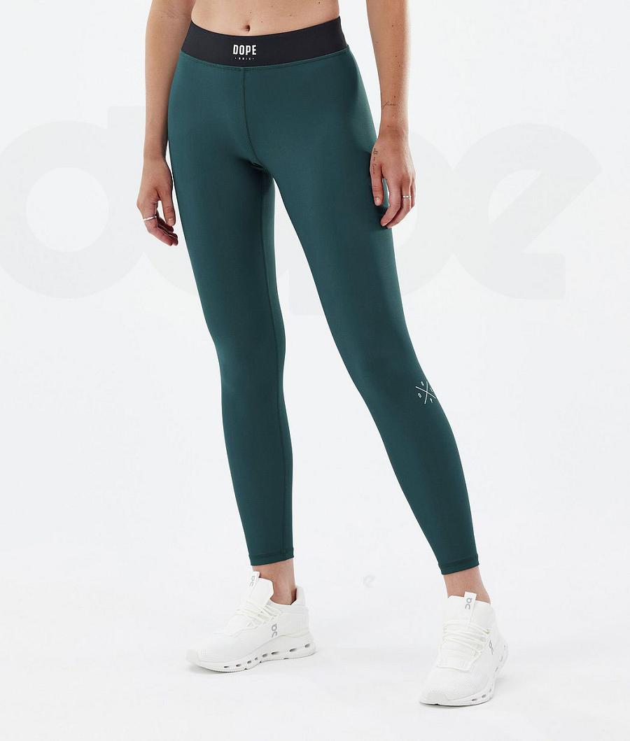 Leggins Dope Razor Mujer Verde | ESBC3811