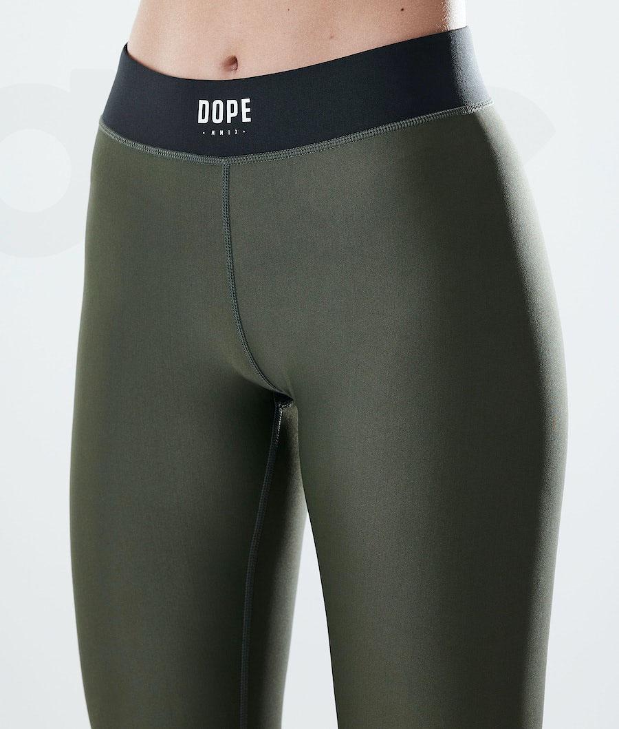 Leggins Dope Razor Mujer Verde Oliva Verde | ESLH3816