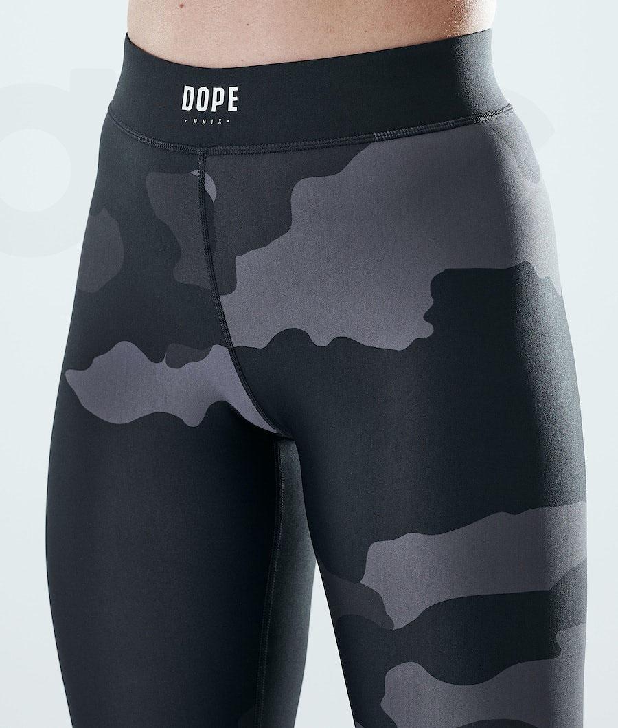 Leggins Dope Razor W Mujer Negras Camuflaje | ESOR3827