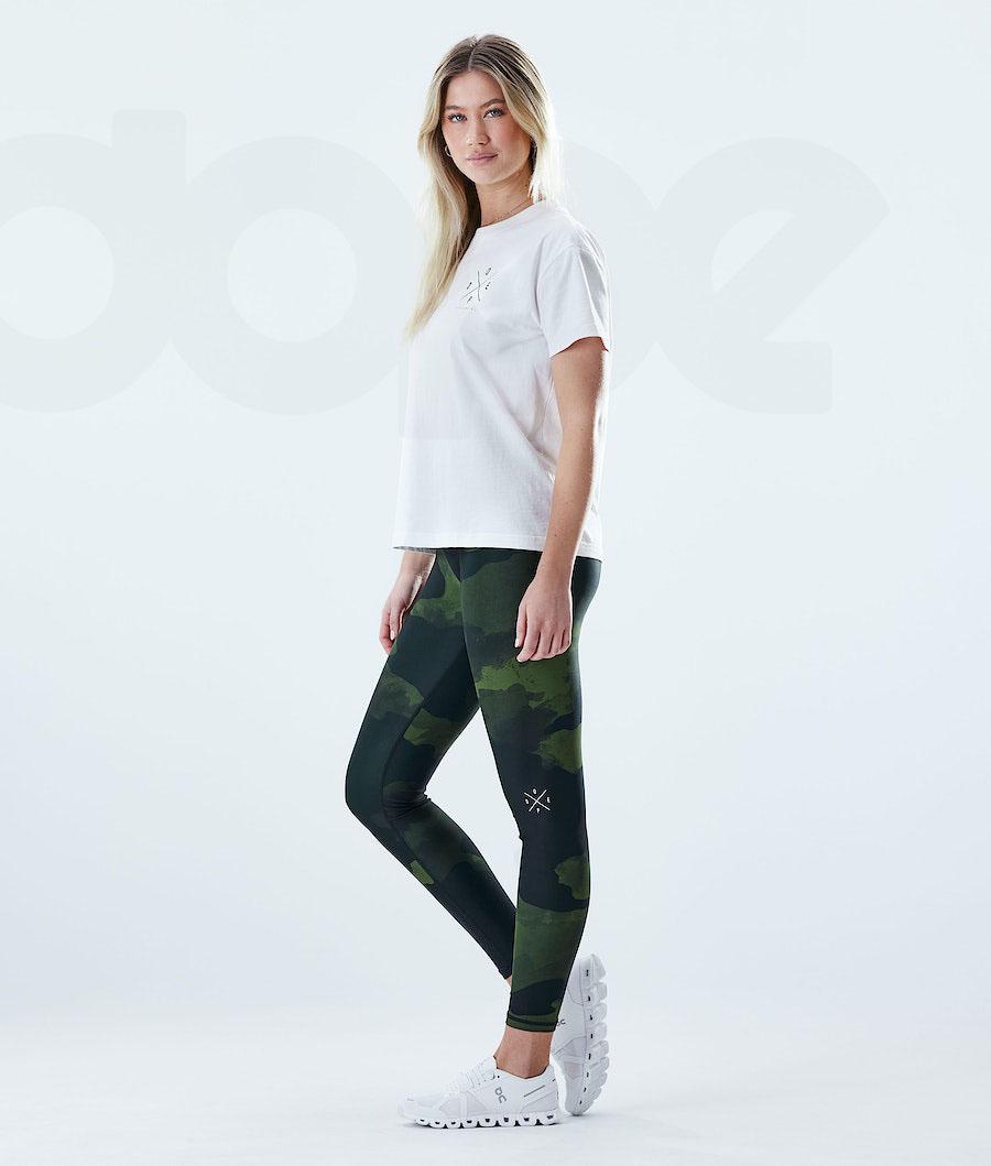 Leggins Dope Razor W Mujer Verde Camuflaje | ESSO3824