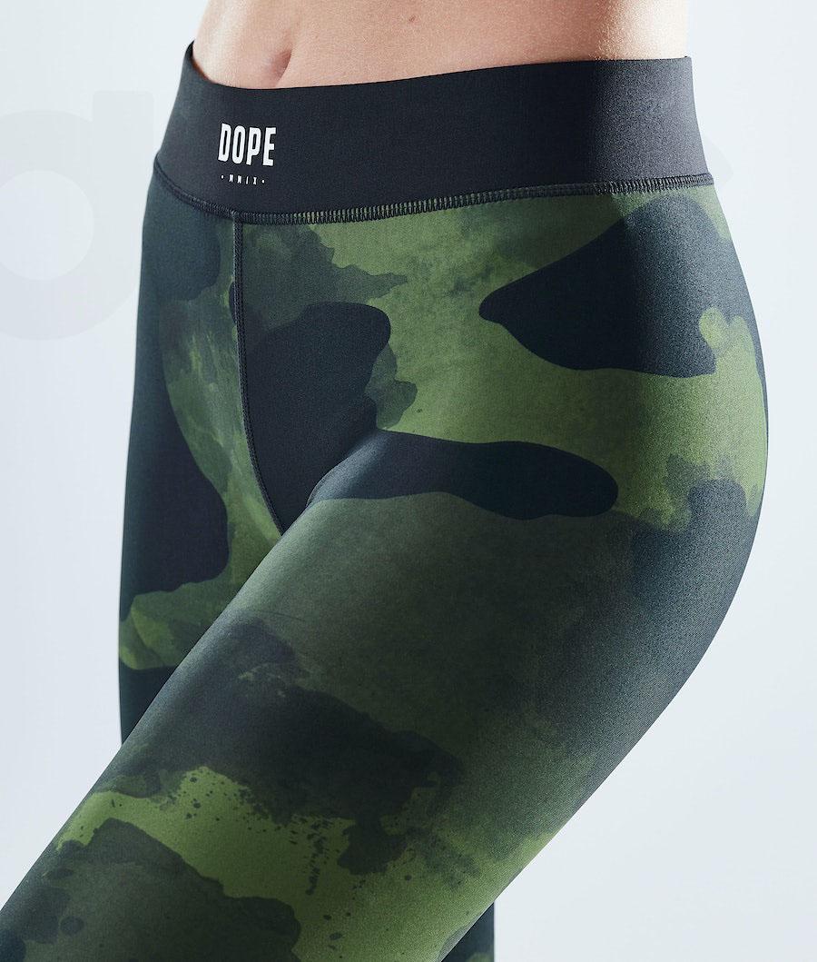 Leggins Dope Razor W Mujer Verde Camuflaje | ESSO3824