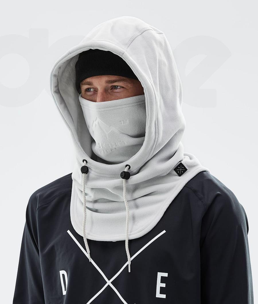 Mascarilla Dope Cozy Hood II Hombre Plateadas | ESUT3147