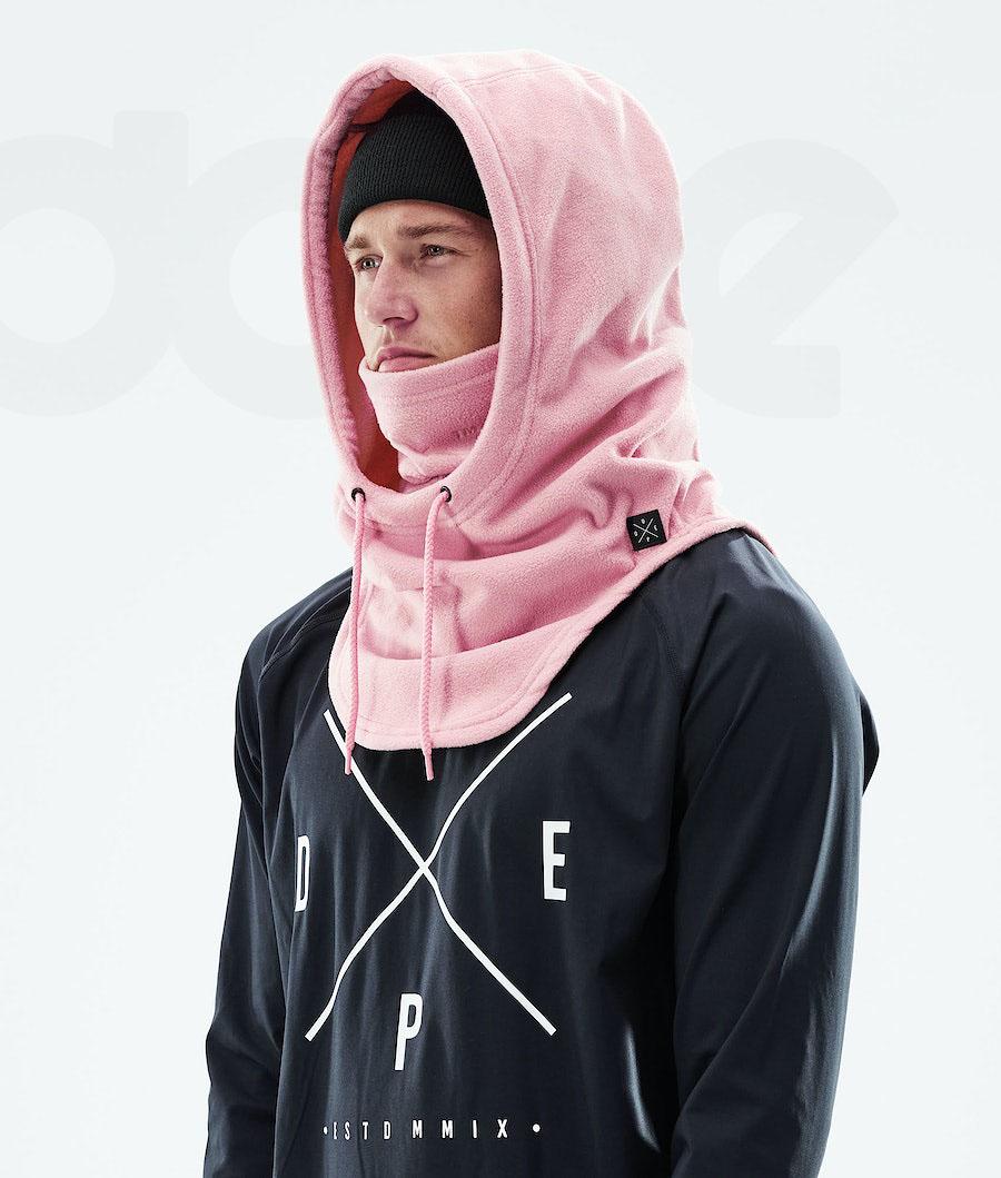 Mascarilla Dope Cozy Hood II Hombre Rosas | ESOR3145