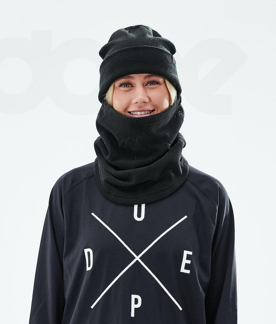 Mascarilla Dope Cozy Tube Hombre Negras | ESCE3158