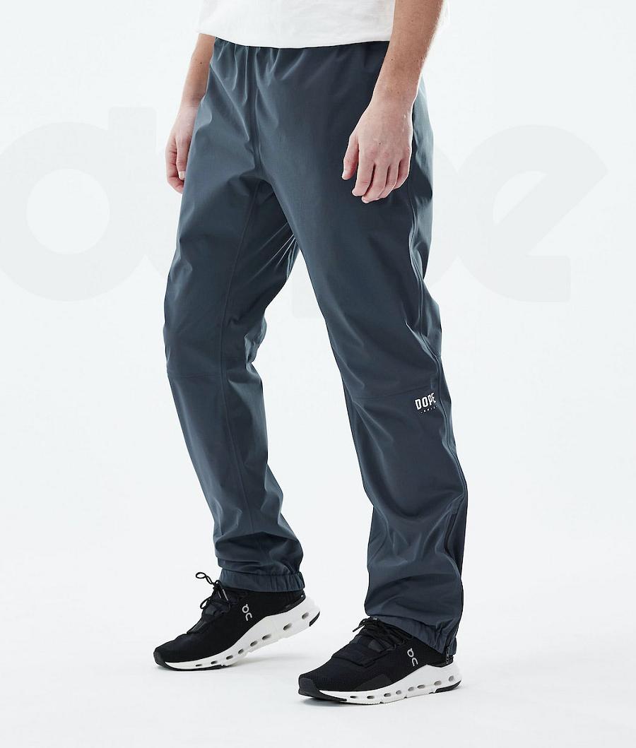 Pantalones Al Aire Libre Dope Downpour Hombre Azules | ESJJ2666