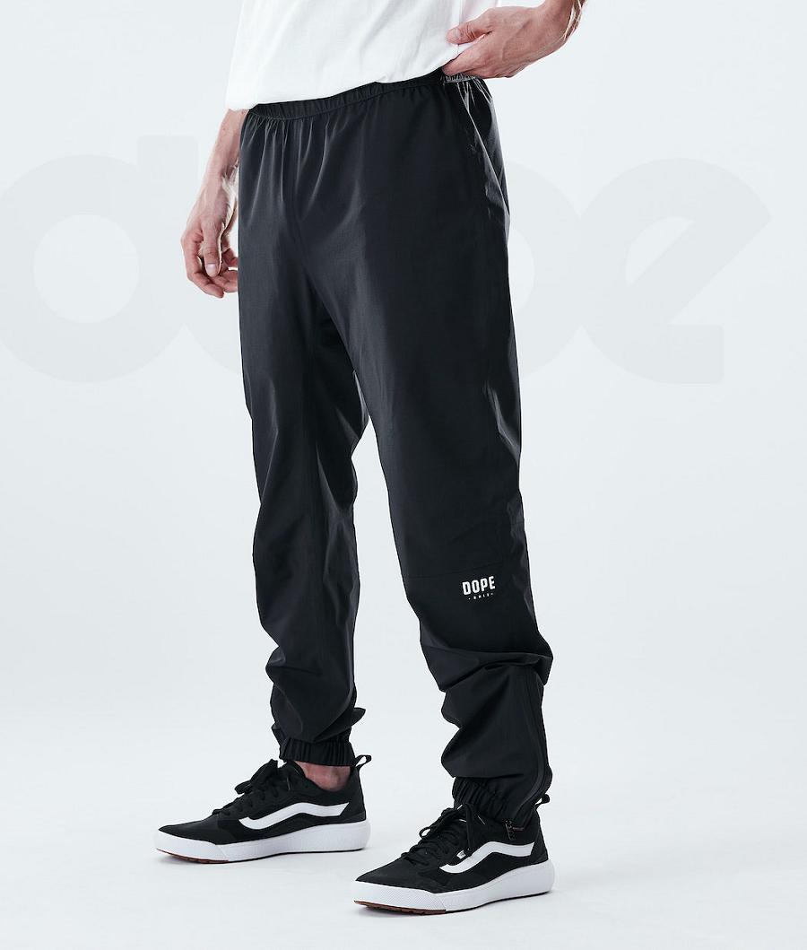 Pantalones Al Aire Libre Dope Drizzard Hombre Negras | ESGL2668