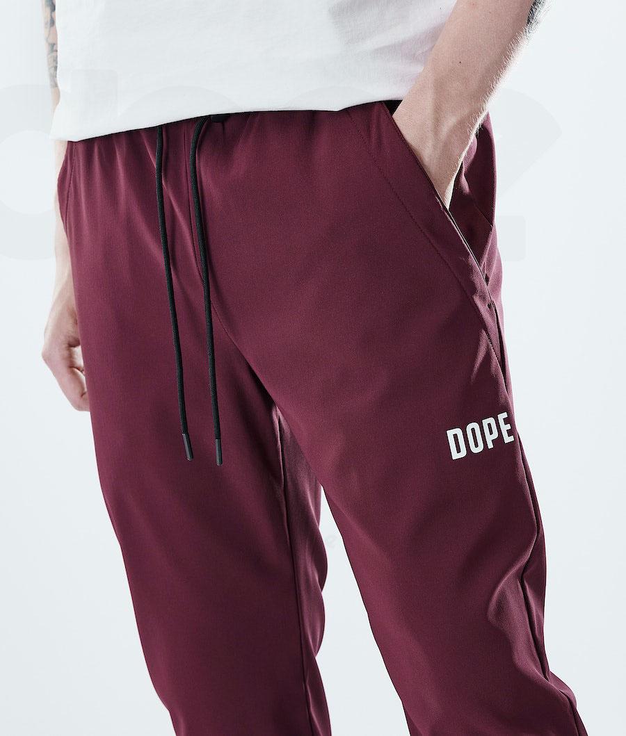 Pantalones Al Aire Libre Dope Flight Hombre Burdeos | ESDN2670