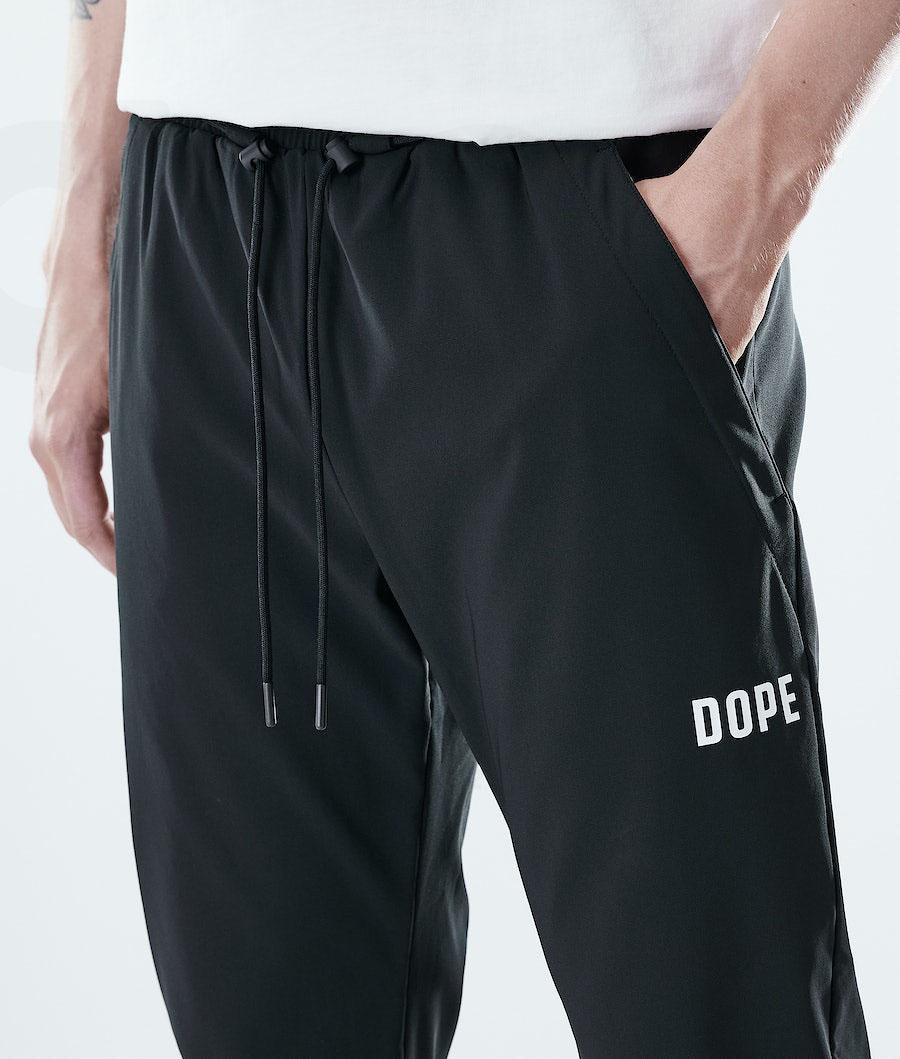 Pantalones Al Aire Libre Dope Flight Hombre Negras | ESSO2671