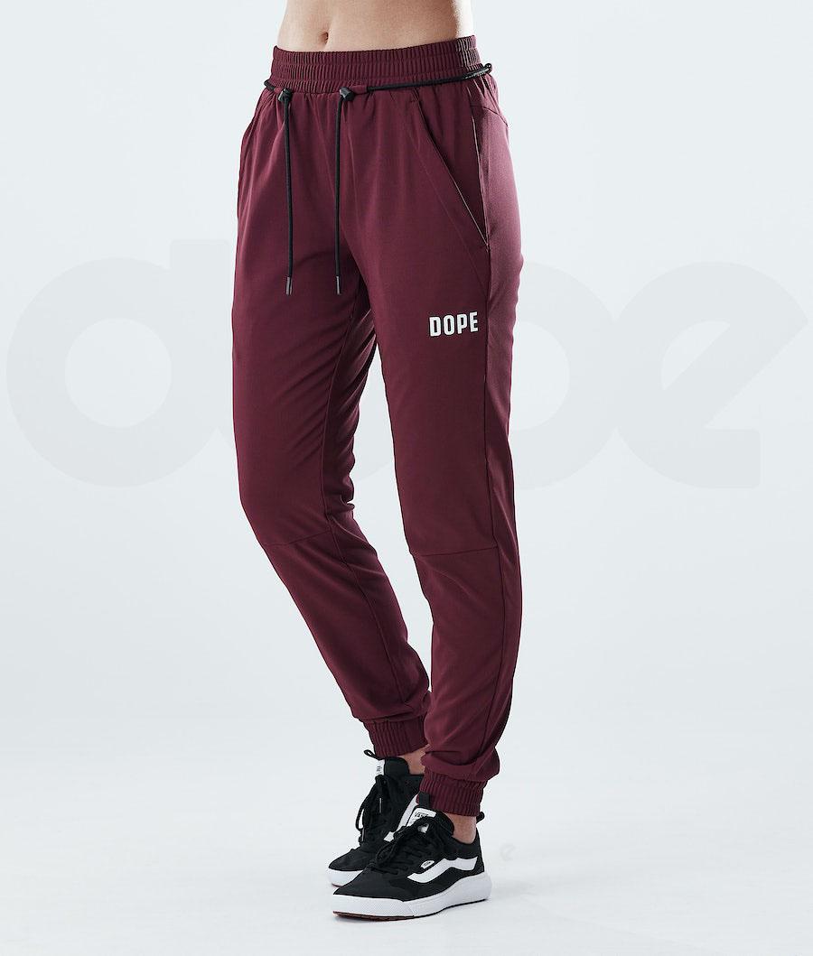 Pantalones Al Aire Libre Dope Flight W Mujer Burdeos | ESNB3368