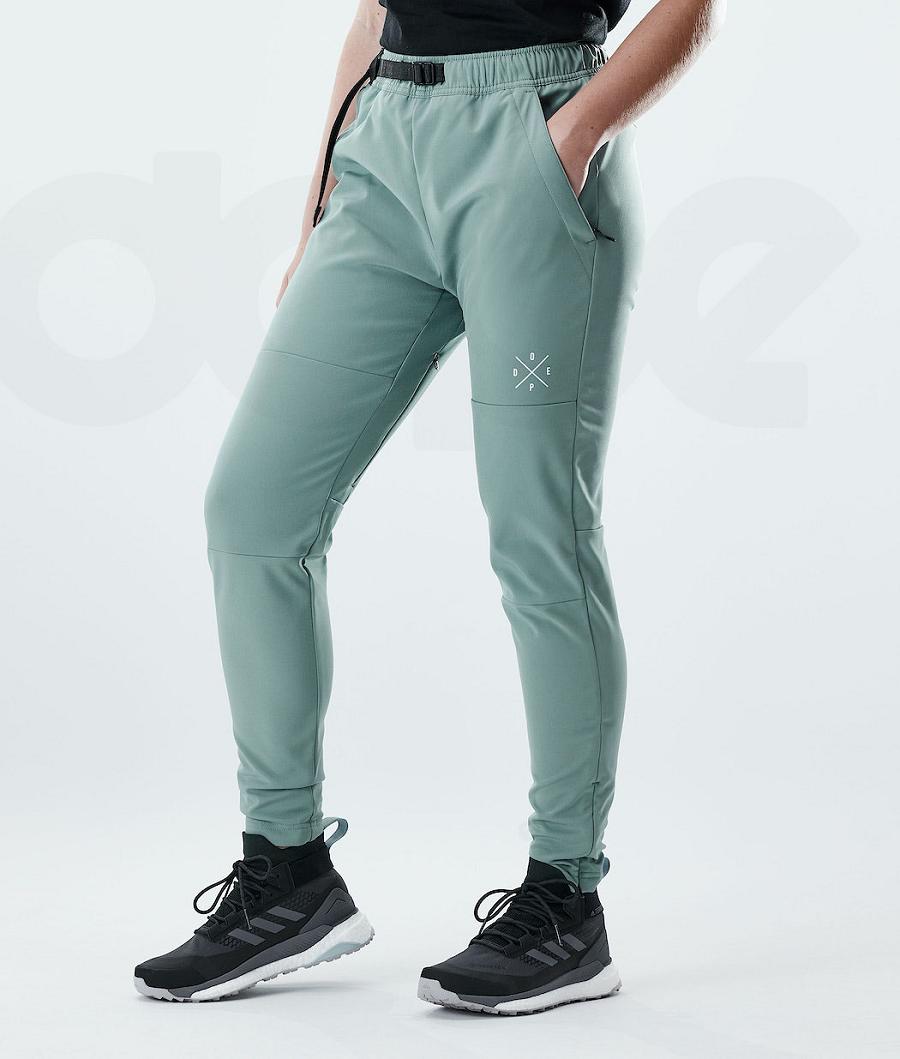 Pantalones Al Aire Libre Dope Nomad W 2021 Mujer Verde | ESJJ3376