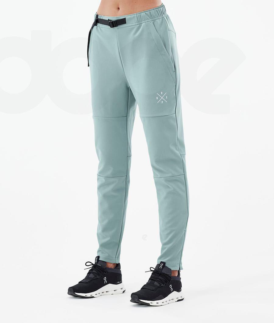 Pantalones Al Aire Libre Dope Nomad W Mujer Verde | ESCE3371