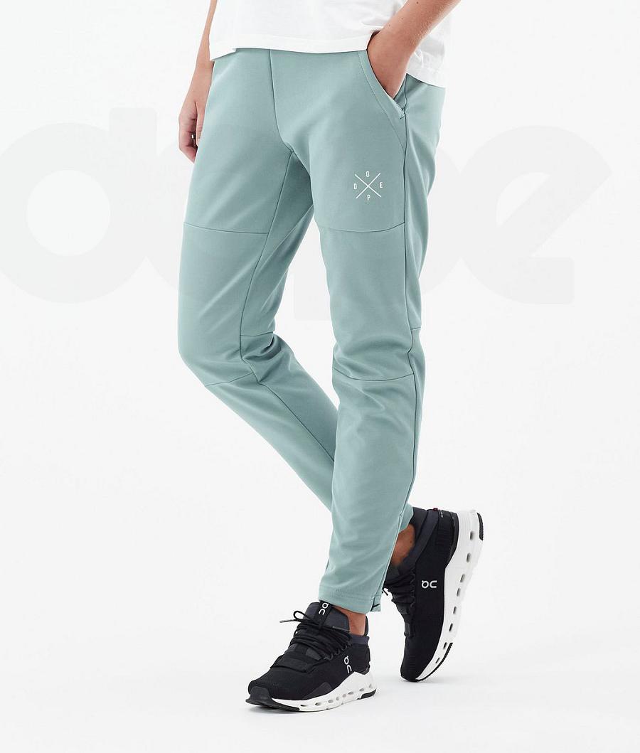 Pantalones Al Aire Libre Dope Nomad W Mujer Verde | ESCE3371