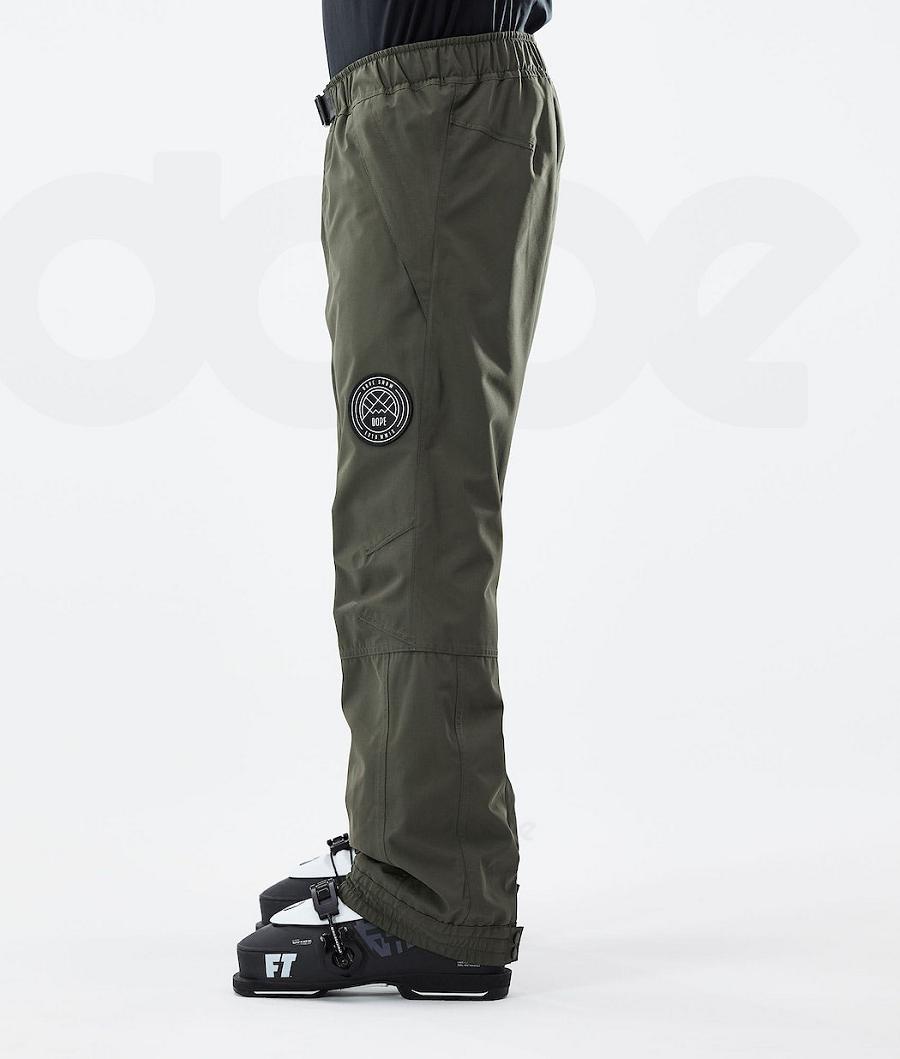 Pantalones De Esquí Dope Blizzard 2021 Hombre Verde Oliva Verde | ESPQ2629