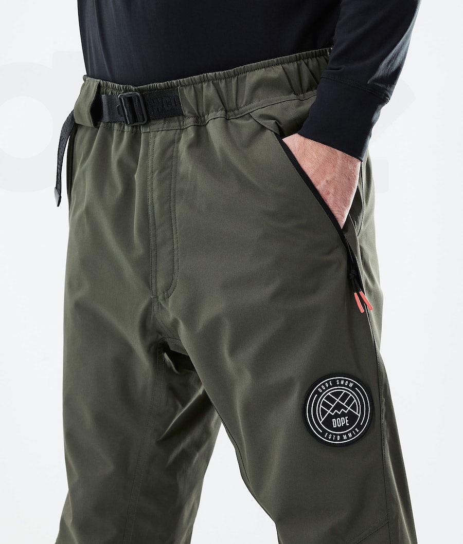 Pantalones De Esquí Dope Blizzard 2021 Hombre Verde Oliva Verde | ESPQ2629