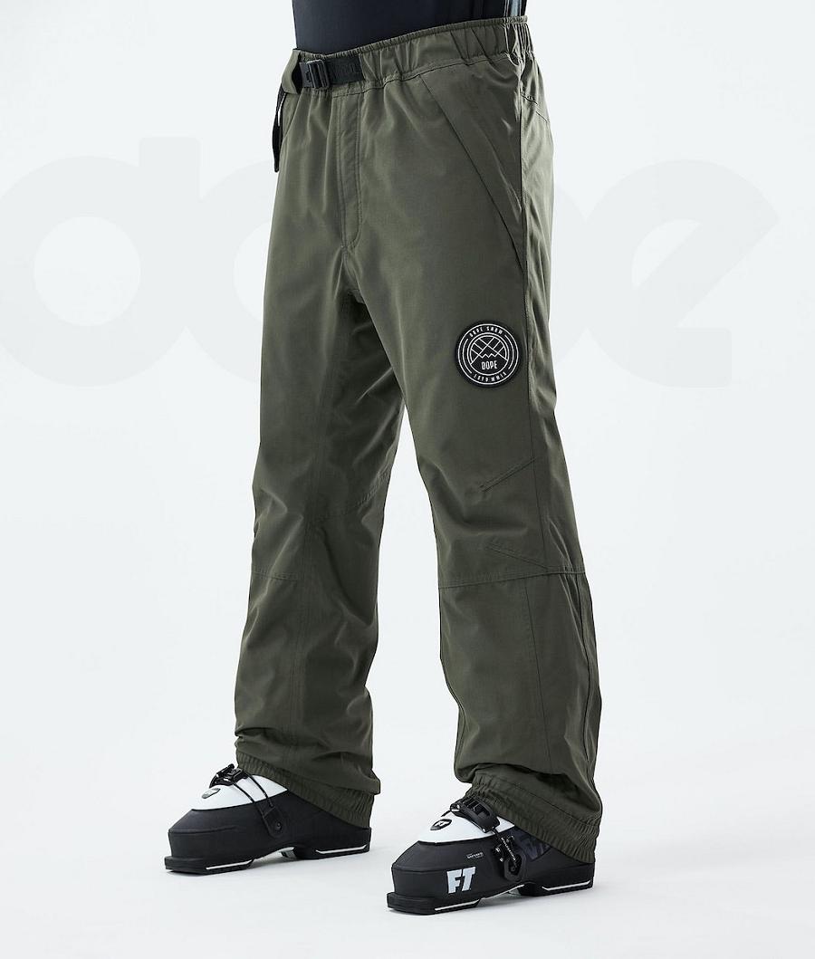 Pantalones De Esquí Dope Blizzard 2021 Hombre Verde Oliva Verde | ESPQ2629