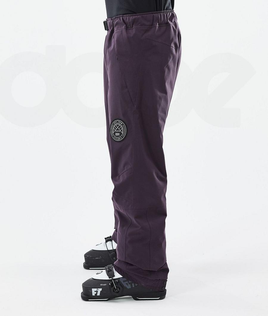 Pantalones De Esquí Dope Blizzard Hombre Verde Menta Moradas | ESHK2622